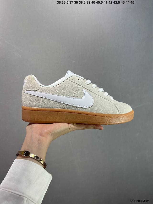 耐克Nike Court Royale Ac 运动鞋低帮小白鞋轻便休闲鞋板鞋 货号:749867-107 Size:36 36.5 37.5 38 38.5 3