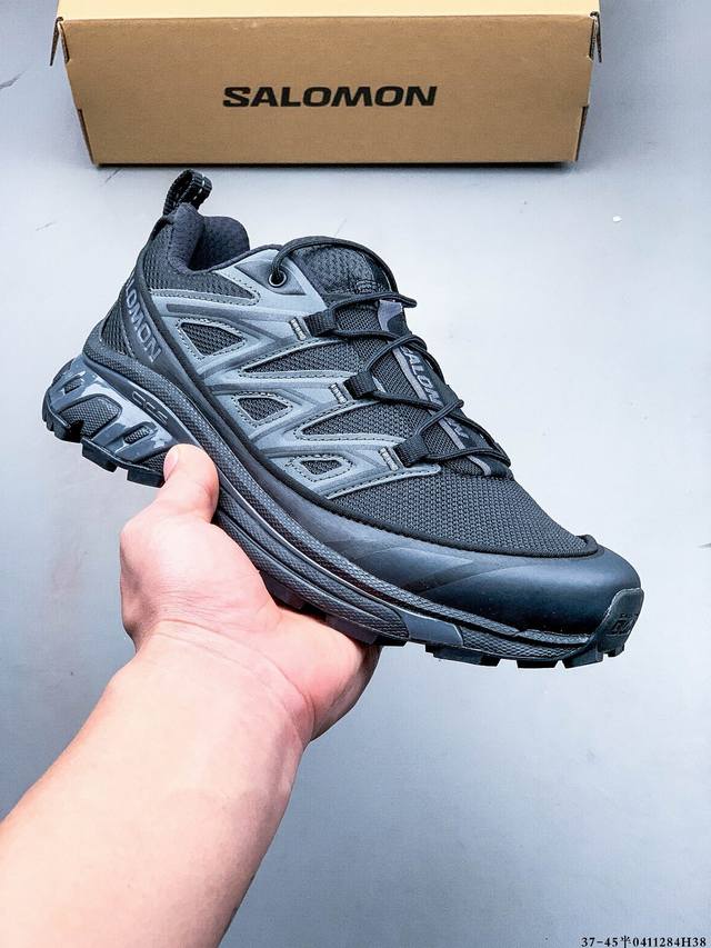Salomon Xa Pro Xt-6 Expanse 萨洛蒙户外越野跑鞋 鞋面采用Sensifit贴合技术 全方位贴合包裹脚型 鞋跟部鞋底牵引设计 提供强大的