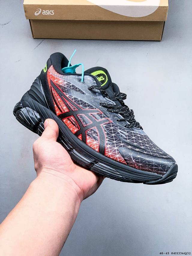 Asics亚瑟士Gel-Quantum 360 男女缓震休闲运动跑鞋 Gel-Quantum 36O 鞋面采用细密网眼,提供良好的透气性和支撑性。中底360°环