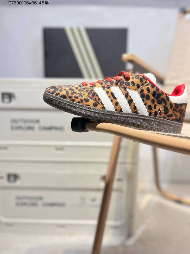 Adidas Originals Wb Pony Tonal Samba Og 桑巴舞系列绅士德训足球风百搭低帮休闲运动板鞋Ji2734 C7690106#36
