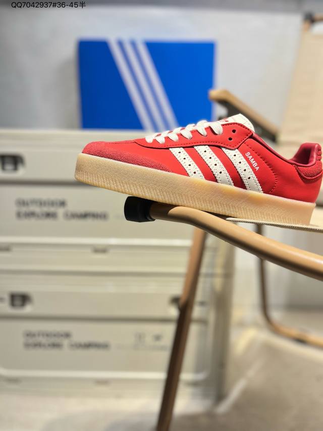 Adidas Originals Wb Pony Tonal Samba Og 厚底桑巴舞系列绅士德训足球风百搭低帮休闲运动板鞋Ie9108 Qq7042937