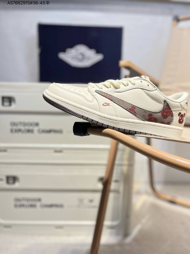 公司级头层皮乔丹Air Jordan 1 Low Aj1低帮系列篮球鞋 官方同步配色 原装级产物 #拒绝公底 立体鞋型 细节完美 高清洁度Ld2025 As76