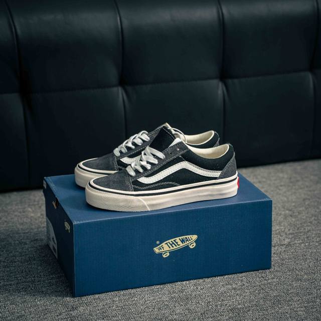 核心私 Vans Premium Old Skool 高阶系列 重回复古街头巅峰 新款系列 马伯骞同款 张馨予同款 纯原复刻 抗疲劳鞋垫 由麂皮+帆布的面包进行