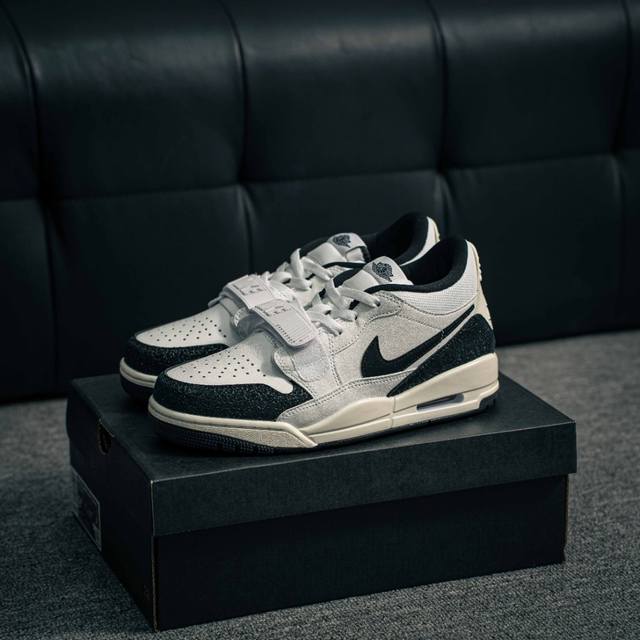 核心私 Nike Air Jordan Legacy 312 Low 乔丹 Aj 312 最强三合一混合版 有着交错结合的设计，它的名字就展现出它所包含的鞋款元