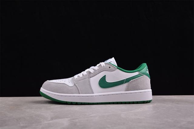 价格P下调 Cj版纯原 Air Jordan 1 Low Golf Aj1 乔1全新高尔夫版 灰白绿配色 Dd9315-112 #市售最高品质 原鞋开发 大厂代