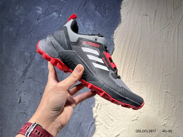 新品上市实拍 阿迪达斯Adidas Terrex Anylander Rain.Rdy 减震耐磨舒适登山鞋 Gz0320 Qsldcl2817