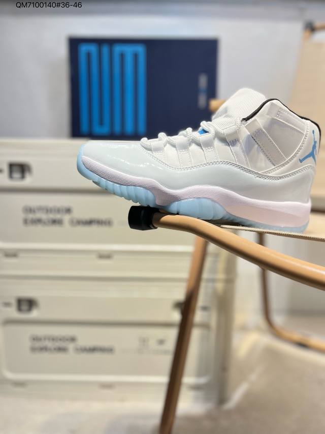 Air Jordan 11 Retro Low Concord Aj11代迈克尔 乔丹运动文化篮球鞋Fv5104 Qm7100140#36-46