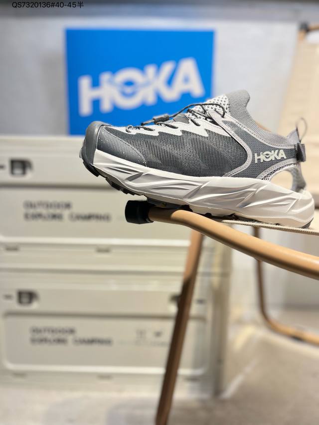 Hoka M Hopara 2 霍帕拉 2代 纯原鞋开模 最正确顶级版 户外登山 溯溪凉鞋 Me+阿B组合正确大底1147650 Qs7320136#40-45