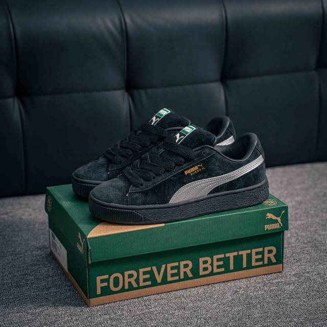 核心私 Puma Suede Xl复古单品 彪马 防滑耐磨低帮德训板鞋 货号：401413 01 尺码：39 40 40.5 41 42 42.5 43 44