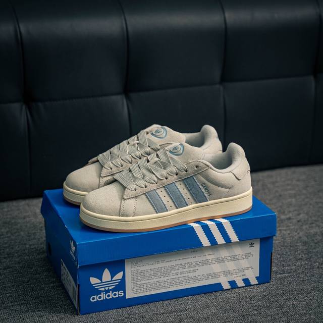 核心私 Adidas Originals Campus 00S 学院系列面包风经典复古低帮百搭休闲运动板鞋 货号：Jh5627 尺码：36 36.5 37.5