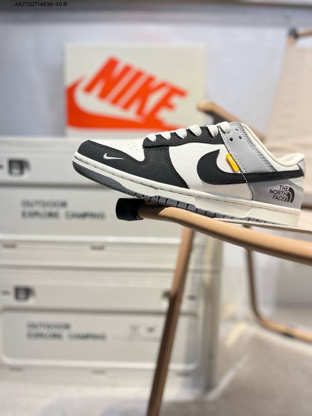 Nike Sb Dunk Low“北面联名” 周年高端定制 低帮休闲板鞋 定制鞋盒 超高清洁度 皮料切割干净无任何毛边 细节完美Xy2026 Aa7720714