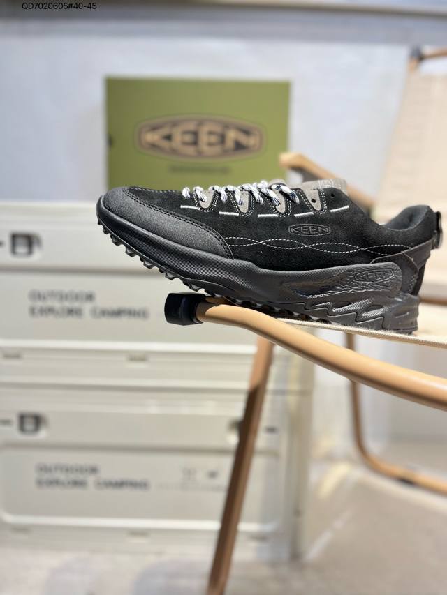 中山原单货 极力推荐版本 Keen 科恩 新配色上新 Jasper Rocks 山系户外鞋 日系街头复古风 可以暴走2W步的丑鞋 第一眼丑萌丑萌，一上脚真香 平