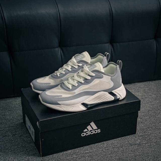 核心私 Adidas Alphabounce Beyond M 阿尔法公司级真标网面休闲跑步鞋 工厂P直销 优势推广 正确高弹轻量Md 德国马牌橡胶大底 内附专