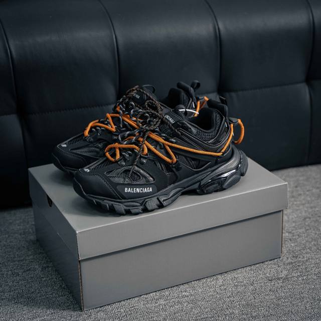 核心私 Balenciaga 巴黎世家3.0低帮老爹鞋 Balenciaga3.0 Track.2 Open Sneaker 巴黎世家3.0 三代户外概念鞋 #