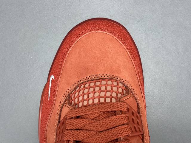 渠道优势 ！ S2版 Aj4 Nigel Sylvester X Jordan Air Jordan 4 Og Brick By Brick Bike 耐磨 低
