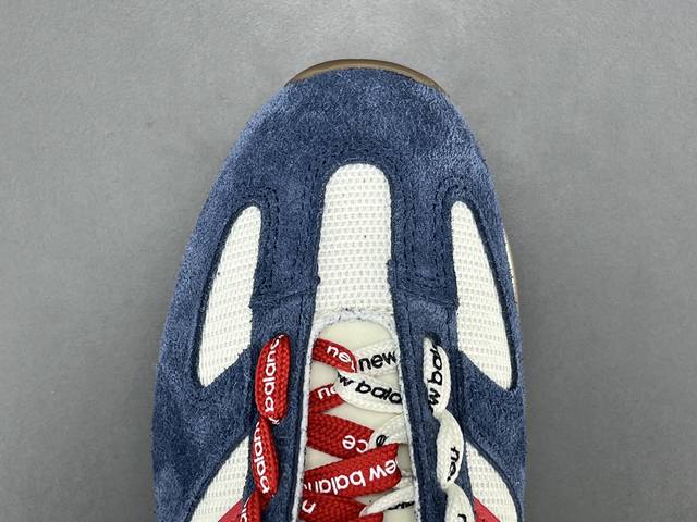 渠道优势 ！ 外贸版 Nb471 New Balance Nb 471 经典复古 低帮 生活休闲鞋 男女同款 米白深蓝色 尺码36-47 货号U471Ak
