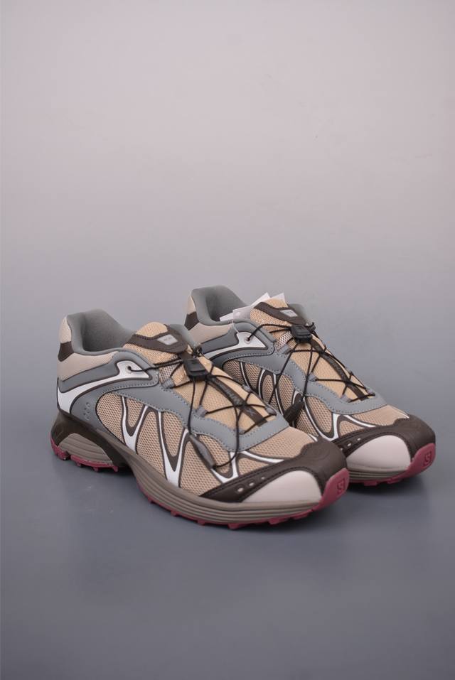法国户外品牌-萨洛蒙 Salomon Xt-Whisper Panhui 3D探索者系列 纯原版本 潮流越野机能户外休闲运动跑步鞋 采用透气网布与防护皮革组合鞋