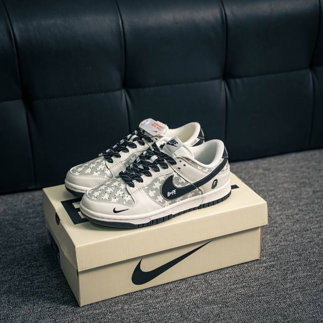 核心私 Nike Dunk 全套原楦原模倾力打造完美版型 独家原厂航空铝磨具打磨大底 鞋头坡度极致还原 无解鞋型 原盒原配 圈内天花板工艺 原厂冲刀 超高清洁度