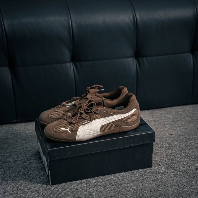 核心私 Puma Speedcat Go Wns 彪马薄底系列 复古运动休闲跑鞋 鞋面设计轻量透气 提供了舒适性和穿着感受 柔软内里材质 穿着更加舒适 橡胶鞋底