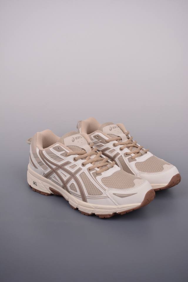 Asics Gel-Venture 6 公司级版本 亚瑟士运动休闲透气专业跑鞋 进口双层丝纤维工程网布鞋面 轻量舒适透气材质 中底3D可视Gel缓震胶效果 升级