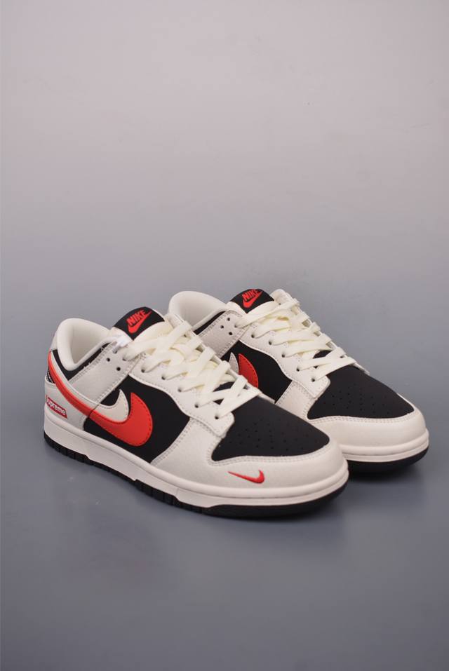 Nike Sb Dunk Low Supreme联名 解构抽绳鞋带 纯原大厂出品 极力推荐 原装头层材料 独家版型蒸餾加工 帶來的是更好的视觉和脚感体验 大厂纯