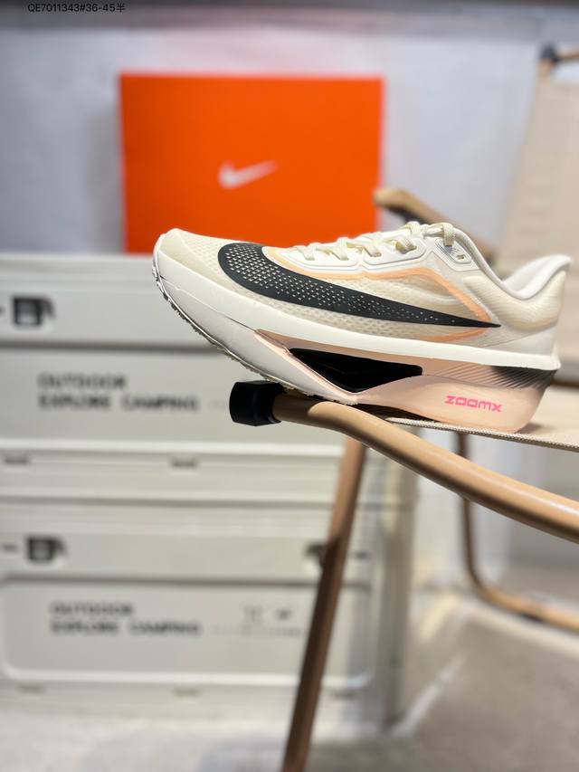 Nk Zoomx Invincible Run Flyknit 6 轻量跑鞋 飞织低帮休闲运动慢跑鞋 厚底增高 老爹鞋 此鞋专为短跑运动员而生 是为 5 至 1