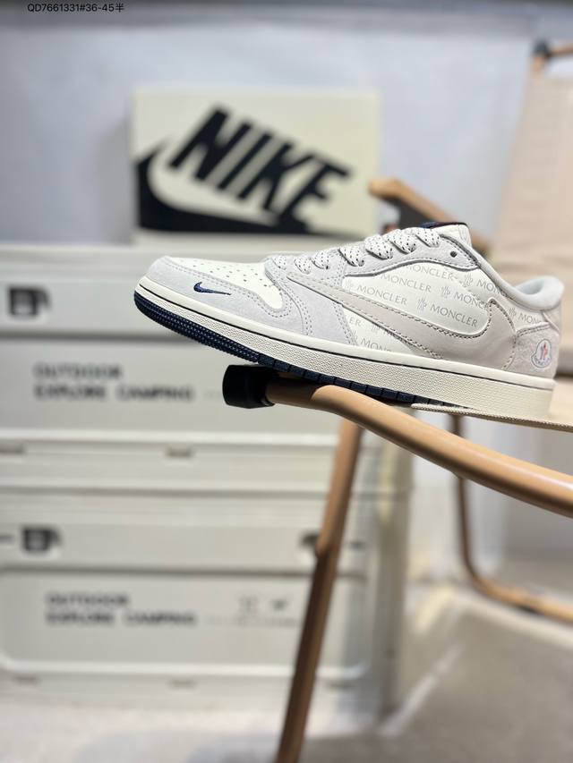 公司级头层皮乔丹Air Jordan 1 Low Aj1低帮系列篮球鞋 官方同步配色 原装级产物 #拒绝公底 立体鞋型 细节完美 高清洁度Ag3702 Qd76