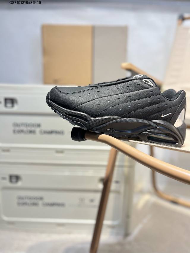 耐克 Nike Hot Step Air Terra Triple Black 复古低帮生活休闲Max气垫运动跑鞋 货号 Dh4692 Qs7101218#36