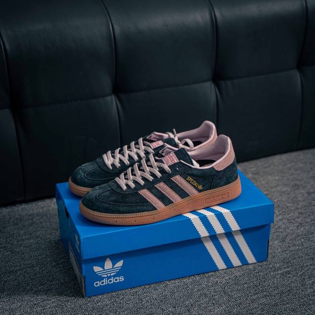 核心私 阿迪达斯Adidas Handball Spezial 舒适百搭防滑耐磨 低帮 德训板鞋男女同款 货号：Ie5897 尺码：36 36.5 37.5 3