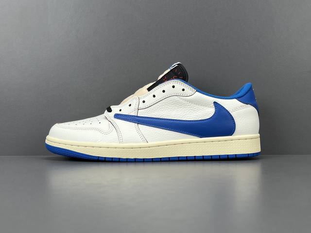 渠道优势，！ God版 Aj1 Travis Scott X Jordan Air Jordan 1 Low Og 柔软舒适 防滑耐磨 低帮 复古篮球鞋 男女同