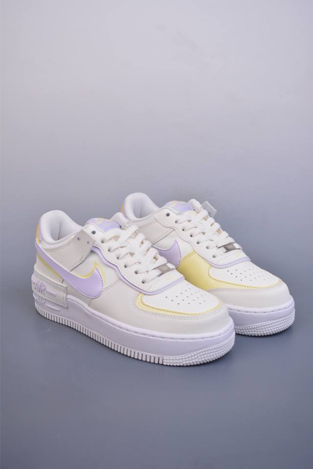 Nike Air Force 1 Low 马卡龙 原楦头原纸板 打造纯正空军版型 专注外贸渠道 全掌内置蜂窝气垫 原盒配件 原厂中底钢印、拉帮完美 官方货号：D
