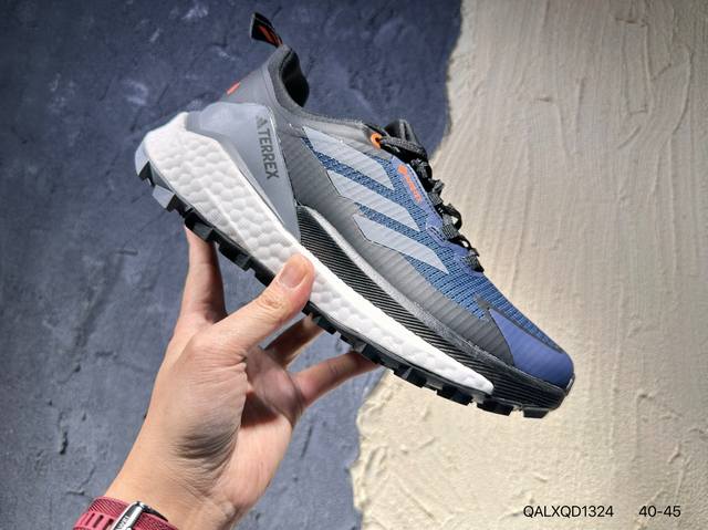 新品上市实拍 Adidas Terrex Free Hiker 2 Low Gtx 阿迪达斯 厚底爆米花运动休闲鞋 货号:Gz0683 Qalxqd1324