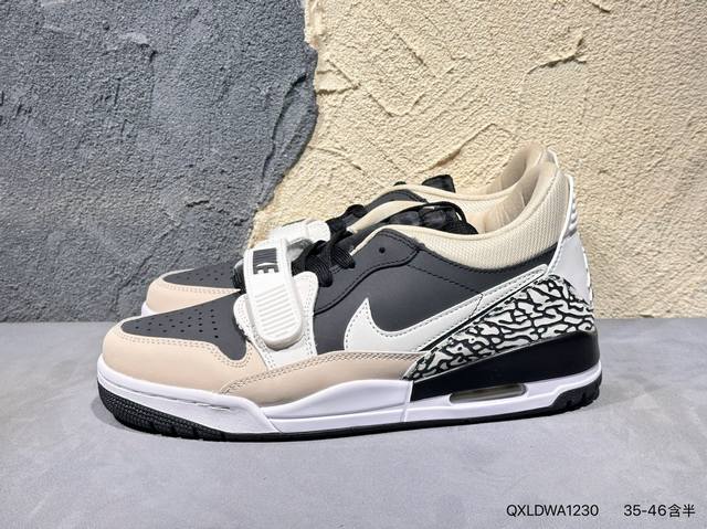 新品上市实拍 Air Jordan Legacy 312 原厂私磨 原厂纸板 原厂盒装 完美走线 进口头层皮 致力打造精致。 乔丹篮球鞋系列 号称 “最强三合一