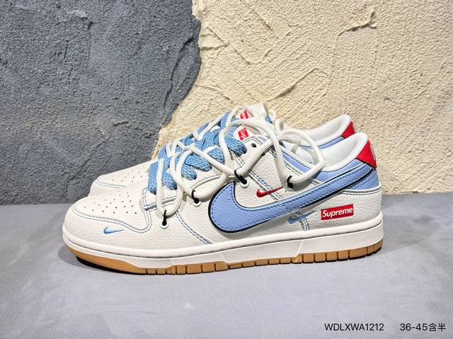 新品上市实拍 Nike Sb Dunk Low X Louis Vuitton 小麦绑带Lv印花 纯原大厂出品 极力推荐 原装头层材料 独家版型蒸餾加工 帶來的