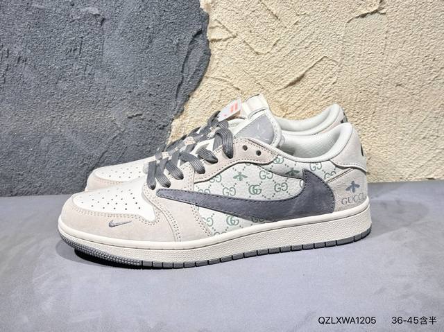 新品上市实拍 Lv X Nike 灰金暴力熊 此款主张打破传统的工业化流水线设计限制，以Made By Ideas的超级创意为理念，集结众多潮流设计师，结合时下