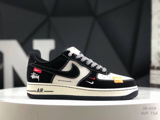 公司级带半码 耐克 Nk Air Force 7 Low 李维斯联名-空军一号低帮休闲板鞋 货号：Sj6698-012 原楦头原纸板 原装鞋盒 定制五金配件 内