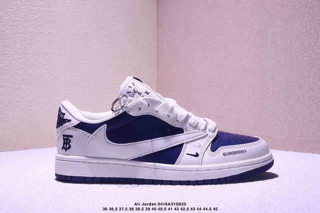 海外爆款限量发售！公司级 Travis Scott X Fragment Design X Jordan Air Jordan 1 Low Og Sp “斯图西