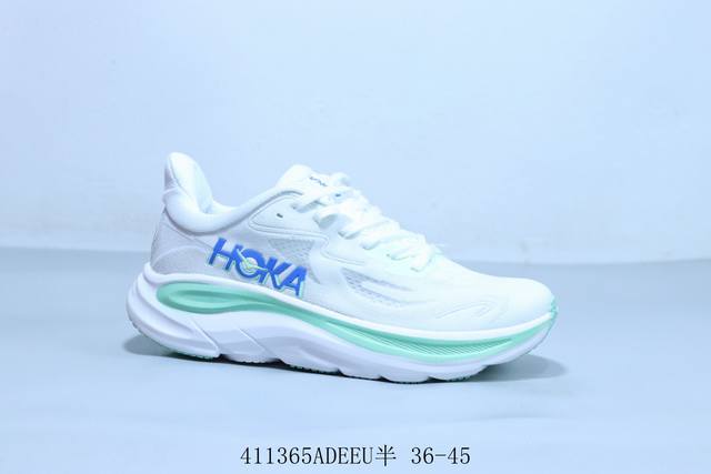Hoka M Clifton 10代轻盈系列缓震透气跑鞋 货号 1 31 411365Adeeu半 36-45