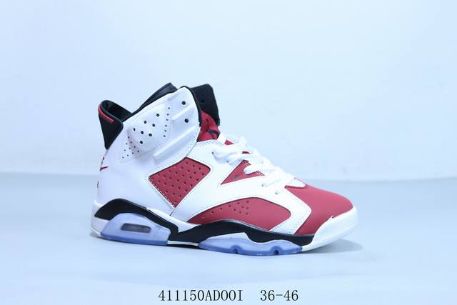 耐克 Nik Air Jordan 6 乔6 Aj6 乔丹六代 高帮系带 男女休闲可实战篮球鞋 货号 384665-061 41 Adooi 36-46