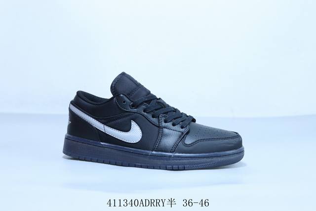 乔丹Air Jordan 1 Low Aj1 乔1低帮复古文化休闲运动篮球鞋 货号 Hv5968-001 41 Adrry半 36-46