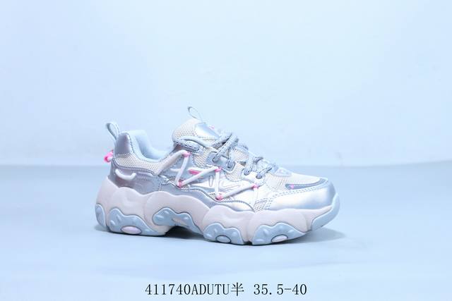 Fila斐乐2025女款猫爪复古运动鞋 货号 F12W522111Fsp 41 Adutu半 35.5-40