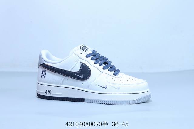 耐克 Nike Air Force 1 Af1耐克 低帮 空军一号休闲板鞋 剑标 货号 Qy6818-6104 40Adoro半 36-45