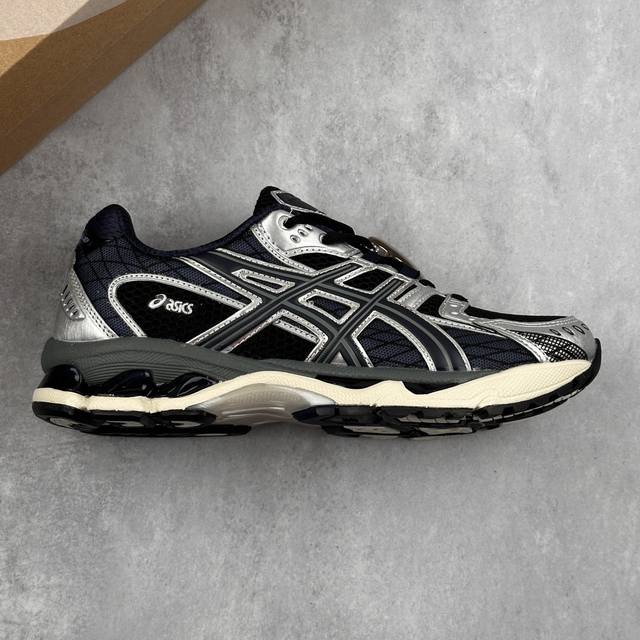 本地 核心私 公司级Asics Gel-Nimbus 10.1 亚瑟士 复古先锋 潮流 拼接耐磨 低帮休闲跑步鞋 透气网眼鞋面配合部分合成革材质 采用全新Aha