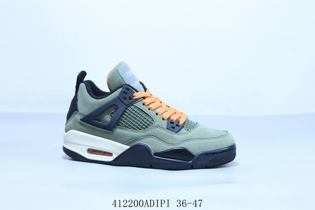 耐克 Air Jordan 4 Retro Aj4 乔丹4代 Aj4 乔4乔丹篮球鞋系列 墨绿 货号 Ib1854-200 41 Adipi 36-47