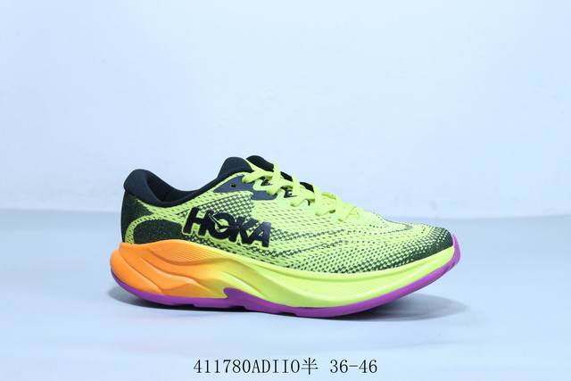 Hoka M Rincon 4代机能轻量缓震网面增高越野男女跑步鞋 货号 1155130 41 Adiio半 36-46