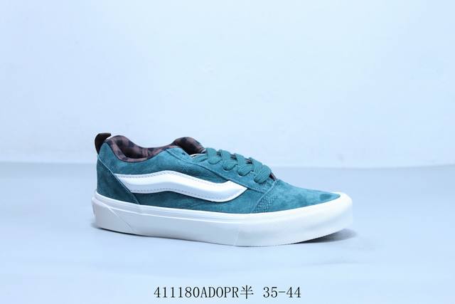 万斯 Vans Knu Skool 百搭休闲防滑减震低帮 板鞋男女同款Vans 面包鞋 货号 Vn000Cs0prm 41 Adopr半 35-44