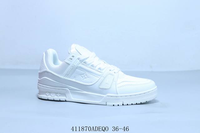 Louis Vuitton 路易威登 Lv Trainer 低帮休闲板鞋 41 Adeqo 36-46