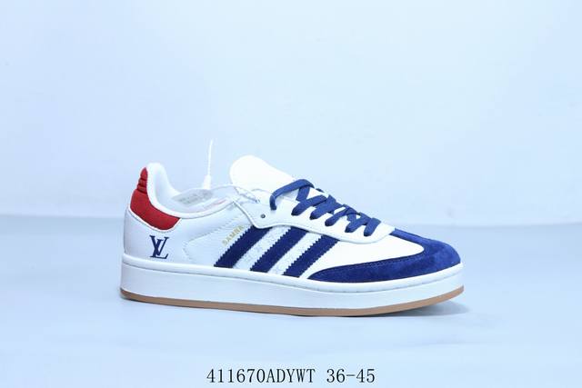 阿迪达斯Adidas Originals Gazelle Esquisite Gucci 德训 羚羊系列低帮复古百搭休闲运动板鞋 Lv 货号 Lj9902 41