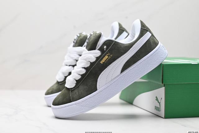 公司级puma Suede Xl复古单品 彪马 防滑耐磨低帮德训板鞋 货号:395205 13 Id:Jdd170-Kz D