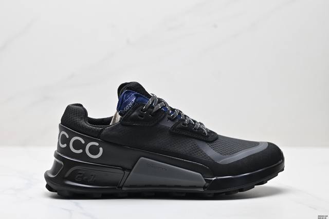 公司级新品 Ecco爱步Biom健步防水轻跑透气休闲鞋 人手必备单品 鞋底采用高端顶级Tpu组合Tpr环保科技材料 两块磨具贴合鞋底给你不一样的缓力性能 特点
